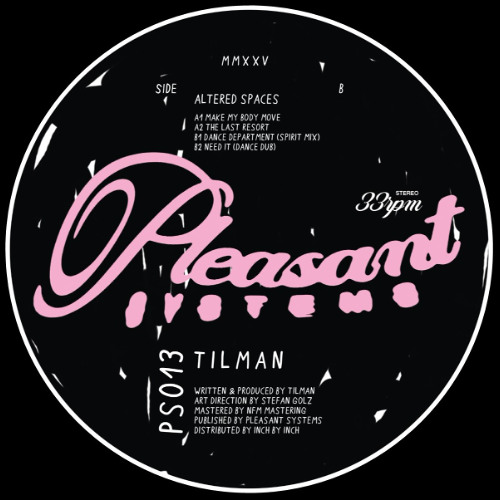 PREMIERE: Tilman - Dance Department (Spirit Mix)