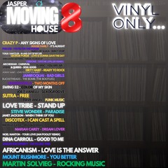 JASPER - MOVING HOUSE 8  (MIXCLOUD SHOW PREVIEW) VINYL ONLY...
