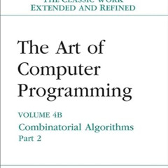 [GET] EPUB 🖌️ Art of Computer Programming, The: Combinatorial Algorithms, Volume 4B