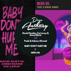 David Guetta Vs. Padé & Adnan Ahmad - Baby Don't Hurt Me X Mera Dil (Deen Anthony Mashup)