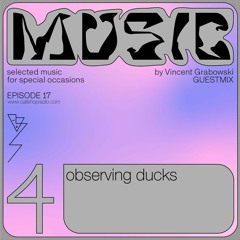 Music 4 observing ducks w/ Vincent Grabowski