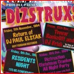Dizstruxshon @Howden Leisuredrome DJ Paul Elstak, Mc Natz - 11-11-94