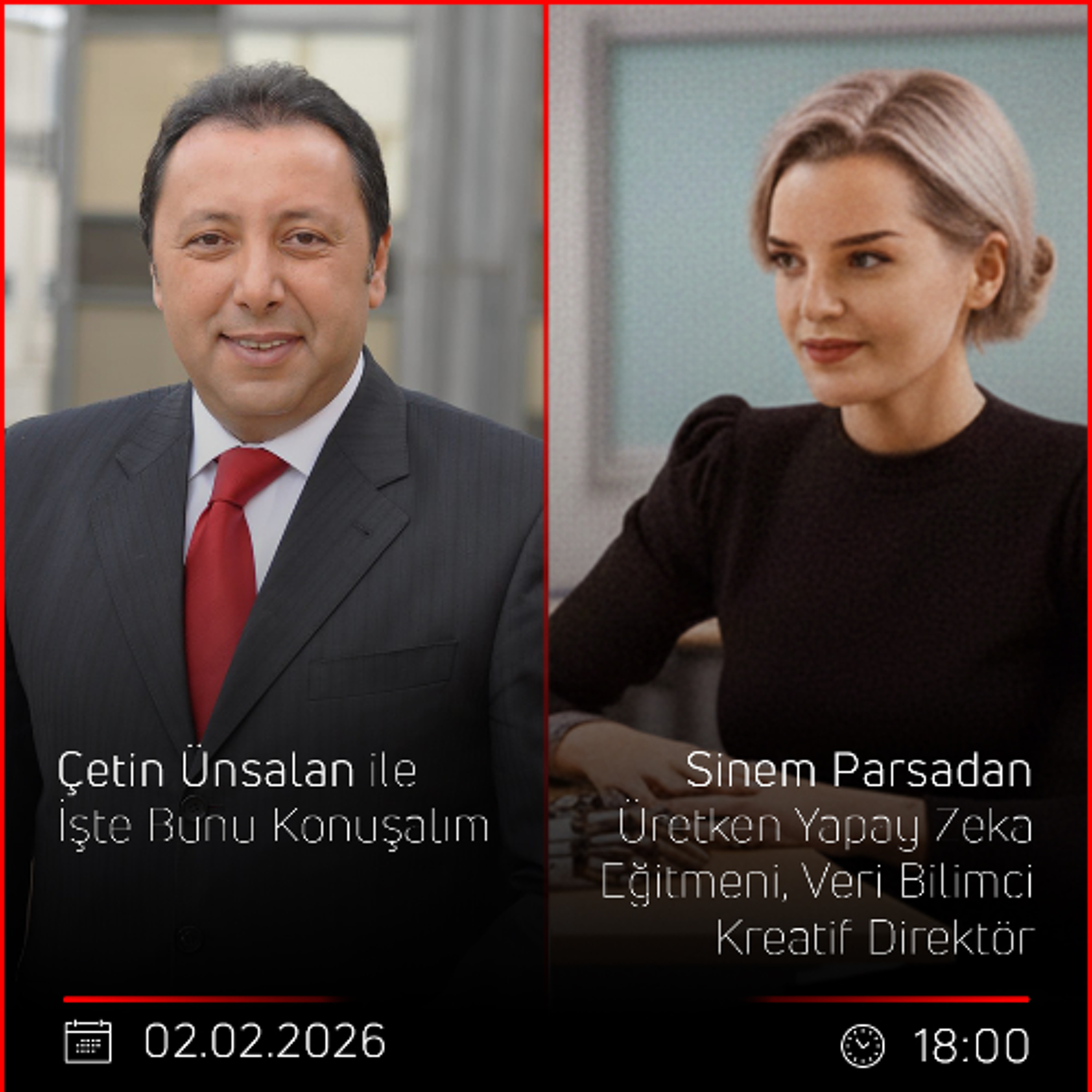 Sinem Parsadan - Çetin Ünsalan ile İşte Bunu Konuşalım episode artwork