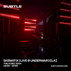 skematix | live @ underwar3 [LA] | 05DEC24