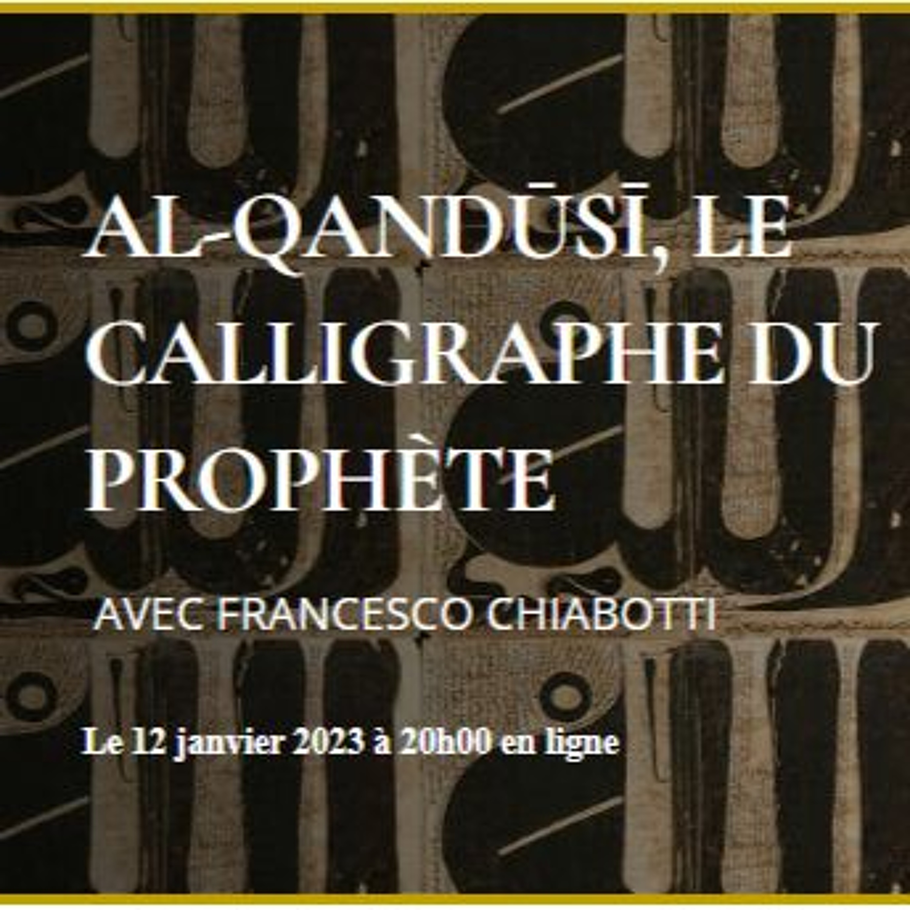 Les méthodes de purification de l'âme selon Al-Qandusi , par Francesco Chiabotti episode artwork