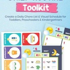 VIEW KINDLE ✉️ Daily Routine Toolkit: Create a daily chore list and visual schedule f