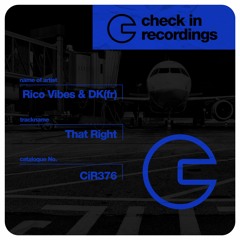 Rico Vibes & DK(fr) -That Right Radio Edit Official release March 22
