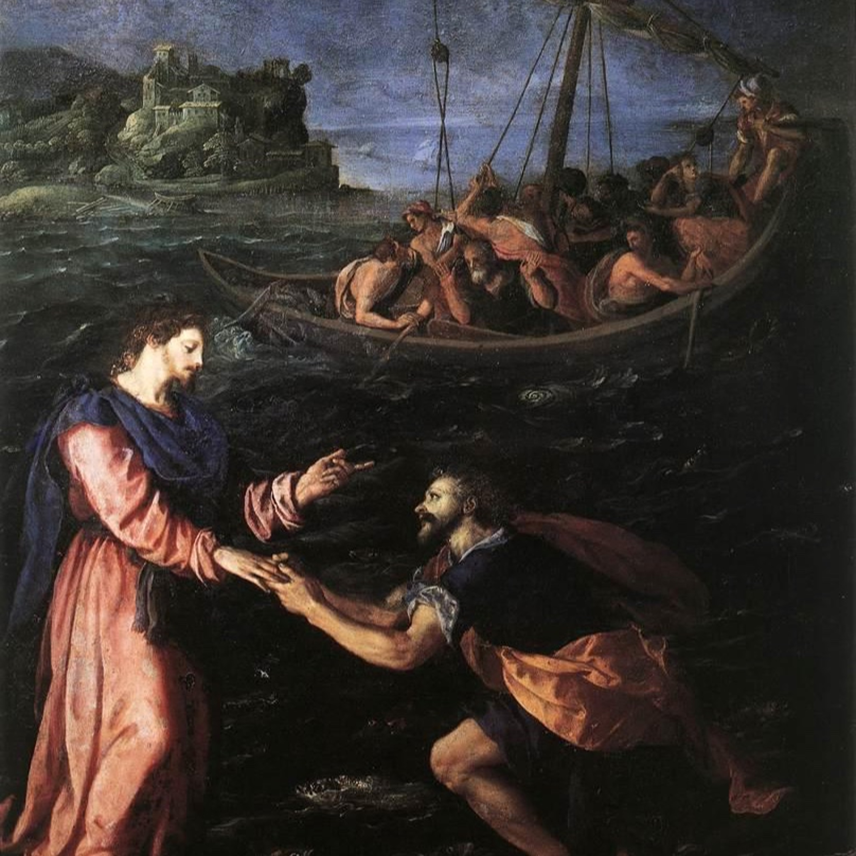 “Christ Comes to Us in the Storm” – Homily – 19th Sunday in Ordinary Time, Year A episode artwork