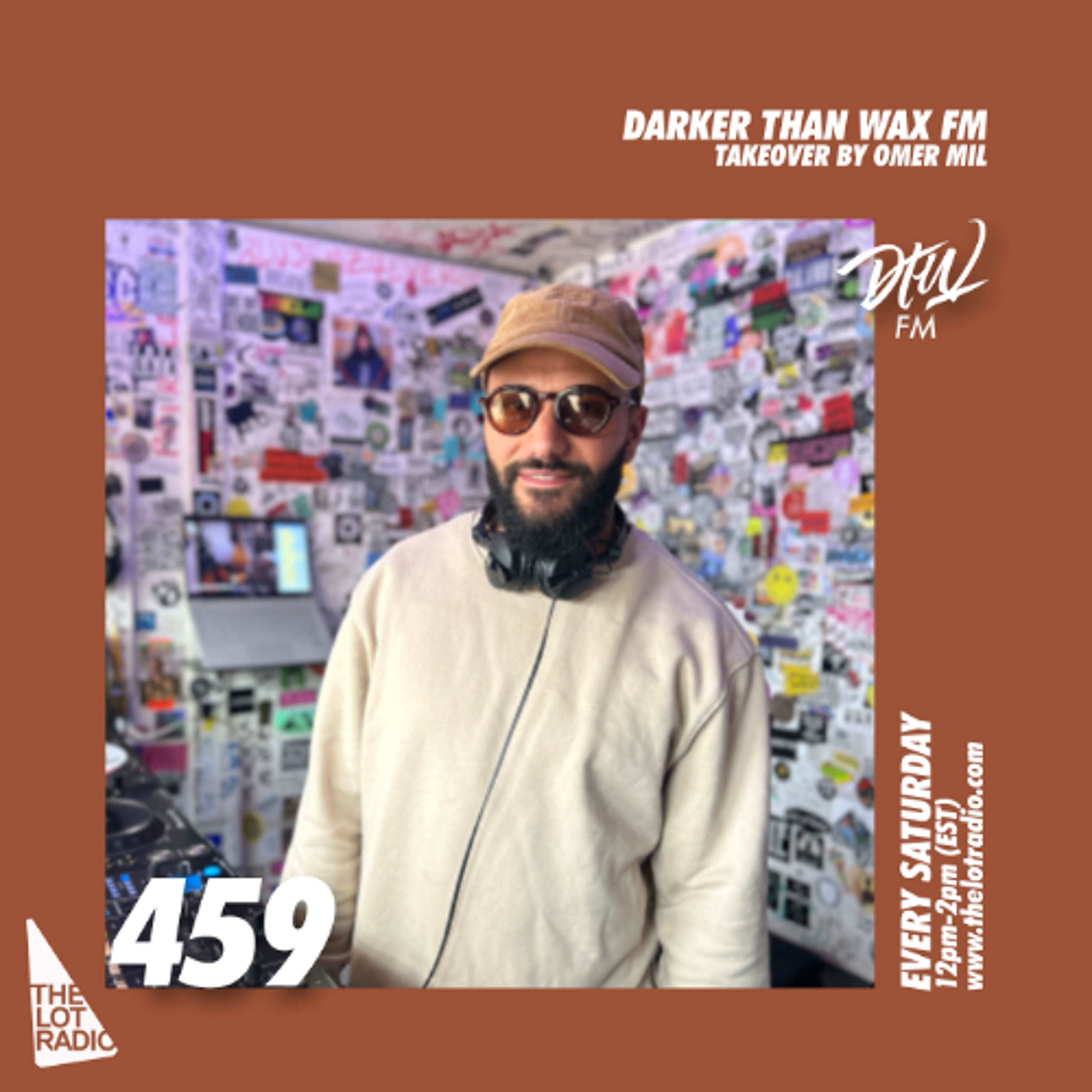 Darker Than Wax FM #459 Takeover by Omer Mil • 12th April 2025 episode artwork