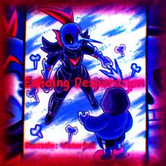 Echoing Desperation (Dusttale: Waterfall Encounter) (Undyne Vs Sans Vs Frisk)