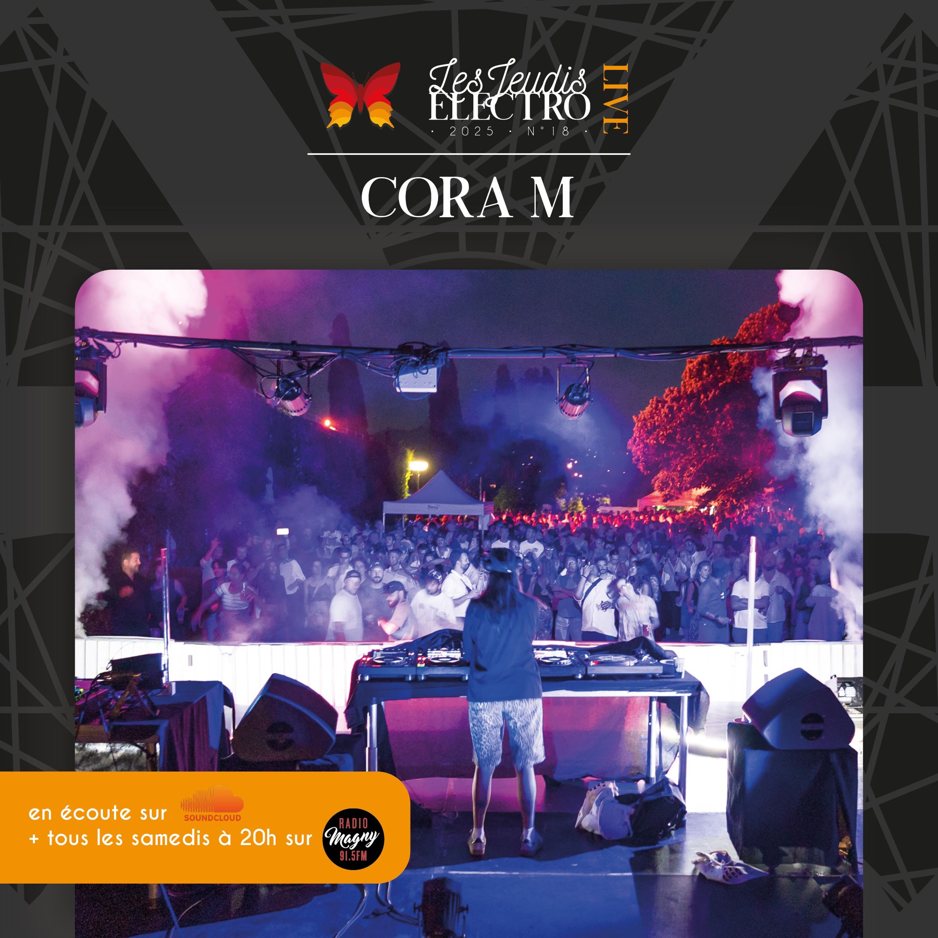 CORA M. @ Les Jeudis Electro 2025 (Château de Ripaille - Thonon) episode artwork
