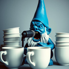 der blaue Gnom