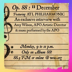 Interview with Amy Wilson - Atlanta Philharmonic Orchestra