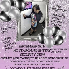 LIVE SET: SORIYAH'S 18TH BDAY BASH JUGGLE SET \BASHMENT & DANCEHALL ON DECK @_HIIPOWER_ HOSTING @LA