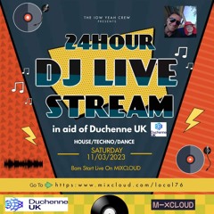 24hr Charity Live Stream - Night set - Progressive house, trance and techno