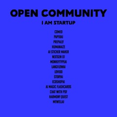 Open Community - PaperAI (Official Audio)