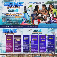 Sanz Bikini Fest Sunday August 4th At The GB Rugby Club Freeport Bahamas