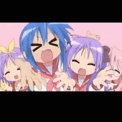 Lucky star OP x Never gonna give you up