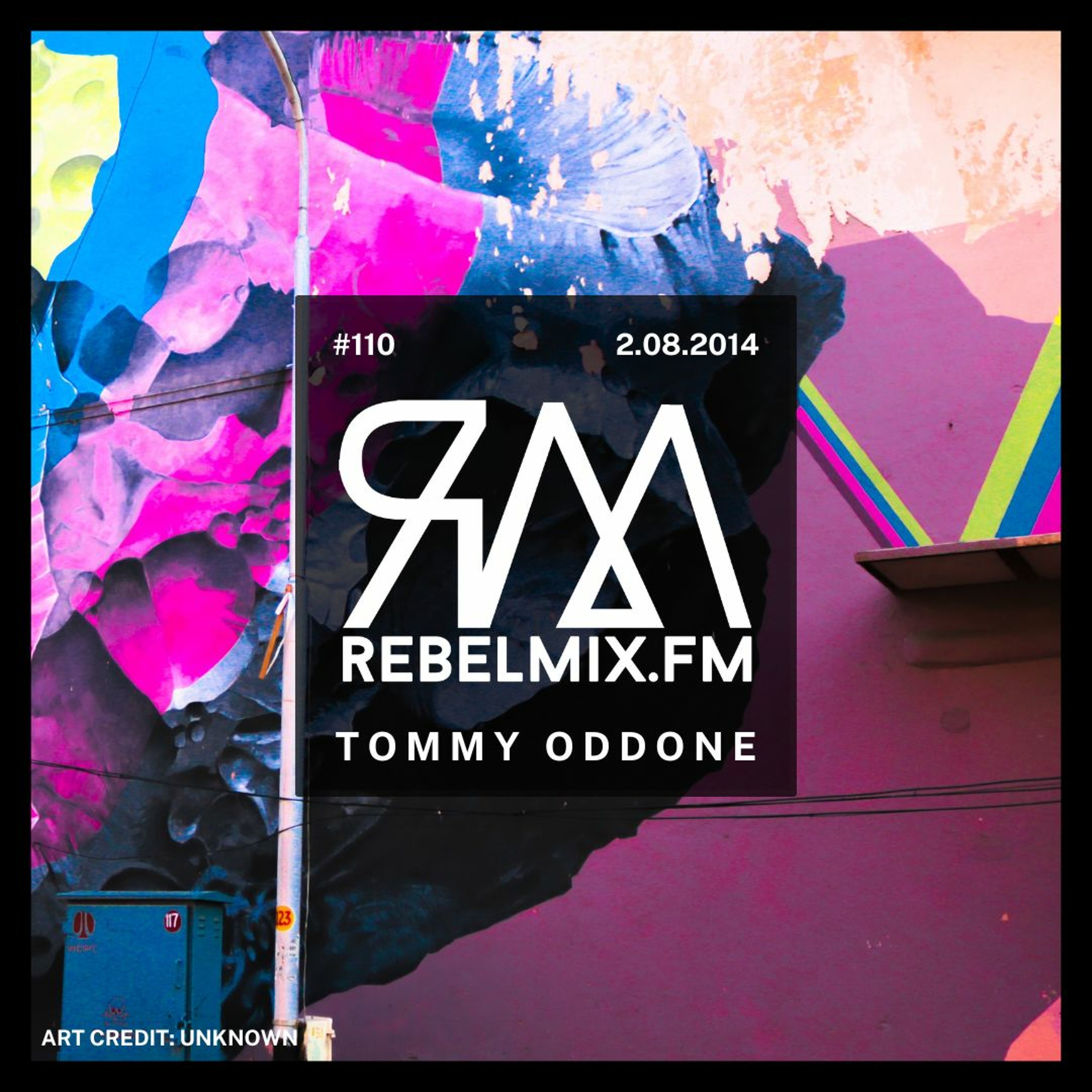 Rebel Mix #110 - ft Tommy Oddone & host Esther Benoit - Feb8.2014 episode artwork