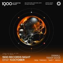 DSmall @ 1900 Records Night EP. 07 | Tuesday 11.10.2022