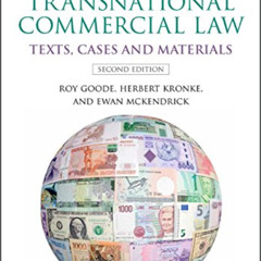 [DOWNLOAD] EBOOK 🖊️ Transnational Commercial Law: Texts, Cases and Materials by  Roy