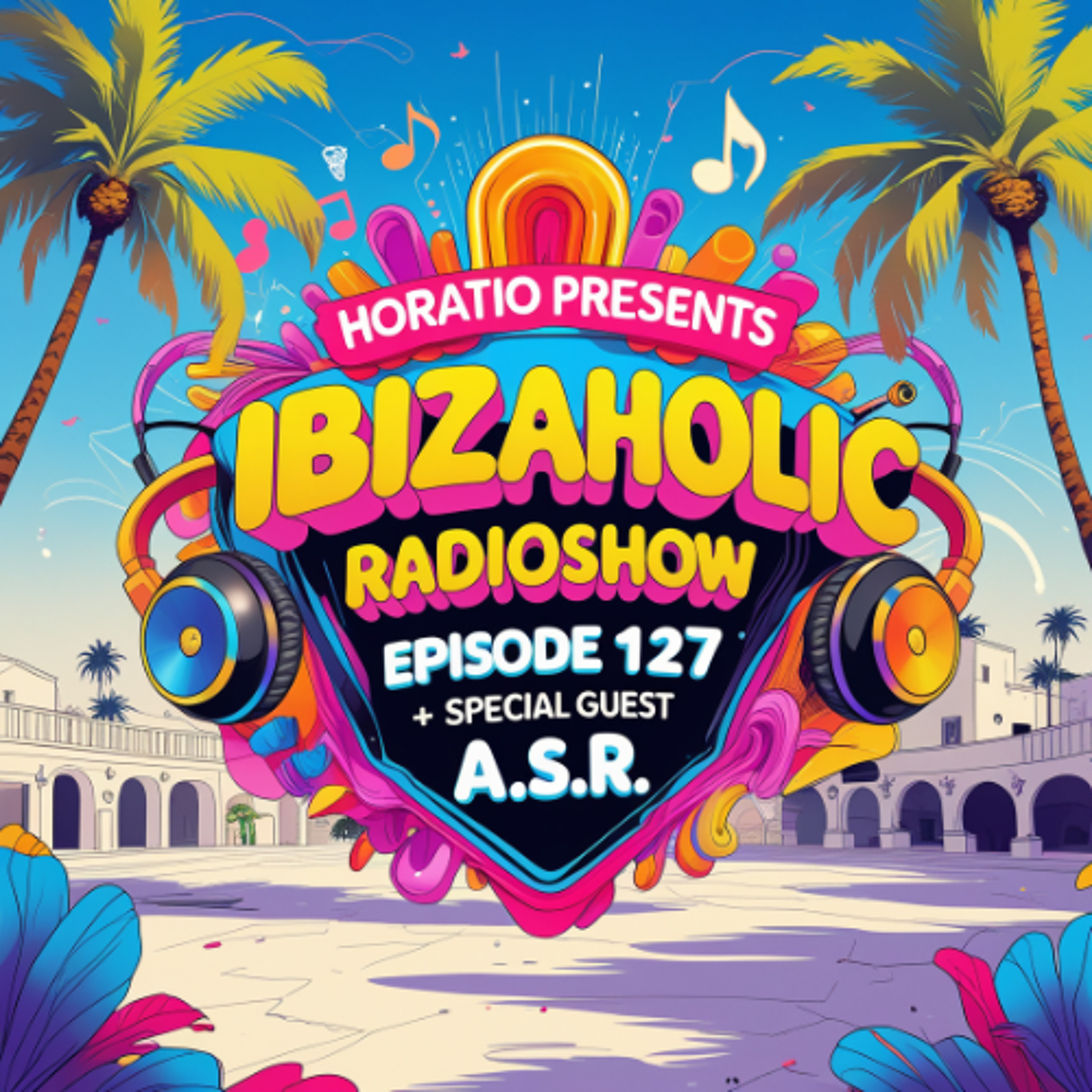 Horatio presents Ibizaholic Radioshow Episode 127 + Special Guest A.S.R. episode artwork