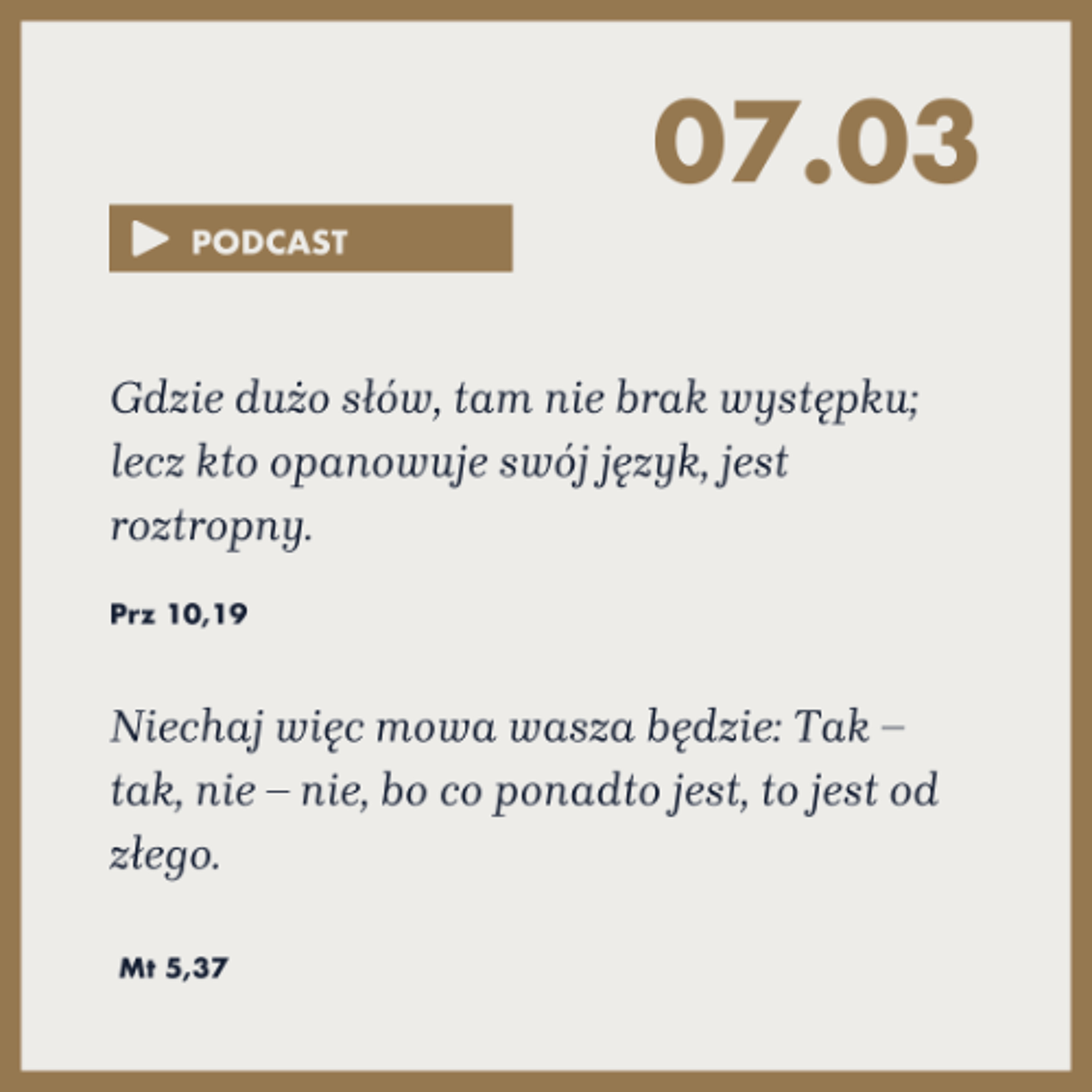 Poranek ze Słowem na 7 marca 2025 episode artwork