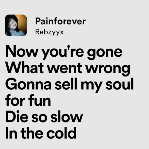 Rebzyyx - Painforever (Slowed/Reverbed)