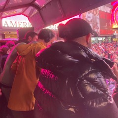 Four Tet, Fred Again.. & Skrillex in Times Square for The Lot Radio