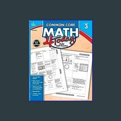 *DOWNLOAD$$ ❤ Carson Dellosa Common Core Math 4 Today Workbook—Reproducible 3rd Grade Math Workboo