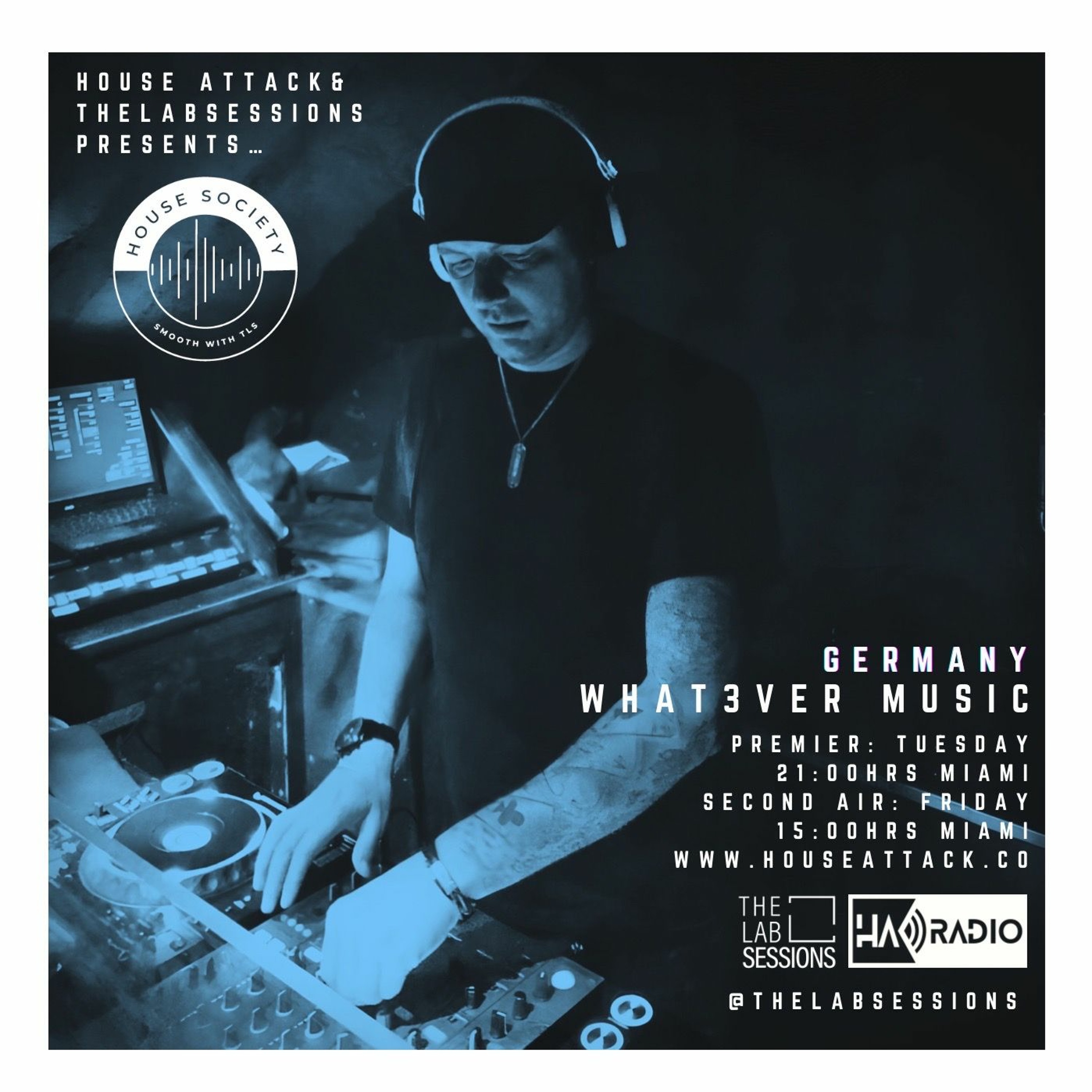 House Society 10 - WHAT3VERMUSIC (GER) episode artwork