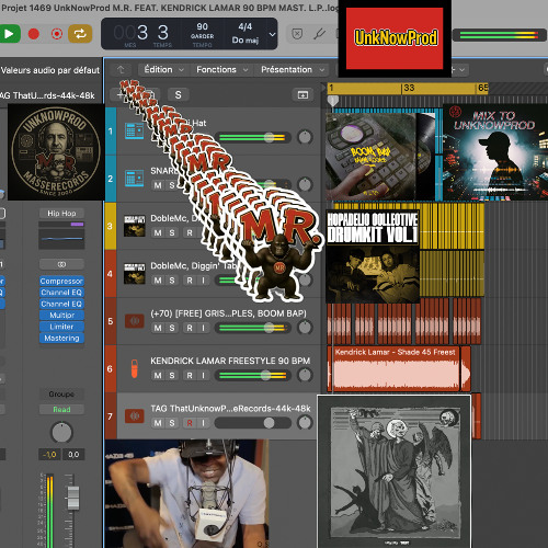 Projet 1469 UnkNowProd M.R. FEAT. KENDRICK LAMAR 90 BPM MAST. L.P.