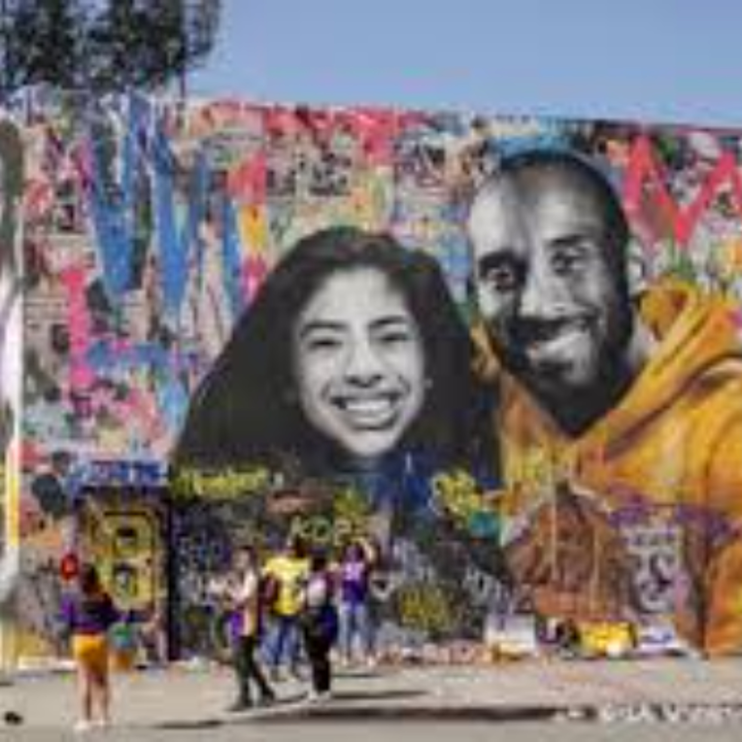 Luka Dončić donates entire cost of restoring vandalized Kobe Bryant mural in downtown Los Angeles episode artwork