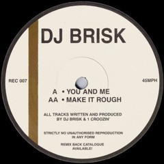 DJ Brisk - You & Me - Remix Records (1994)