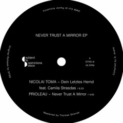 PREMIERE : Nicolai Toma - Dein Letztes Hemd (ft. Camila Strasdas)