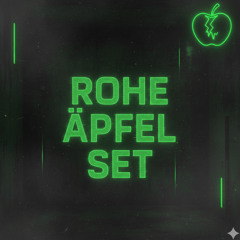 Rohe Äpfel Set