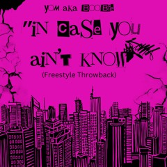 Yom Aka Boobie - In Case You Ain't Know (Flashback Freestyle)