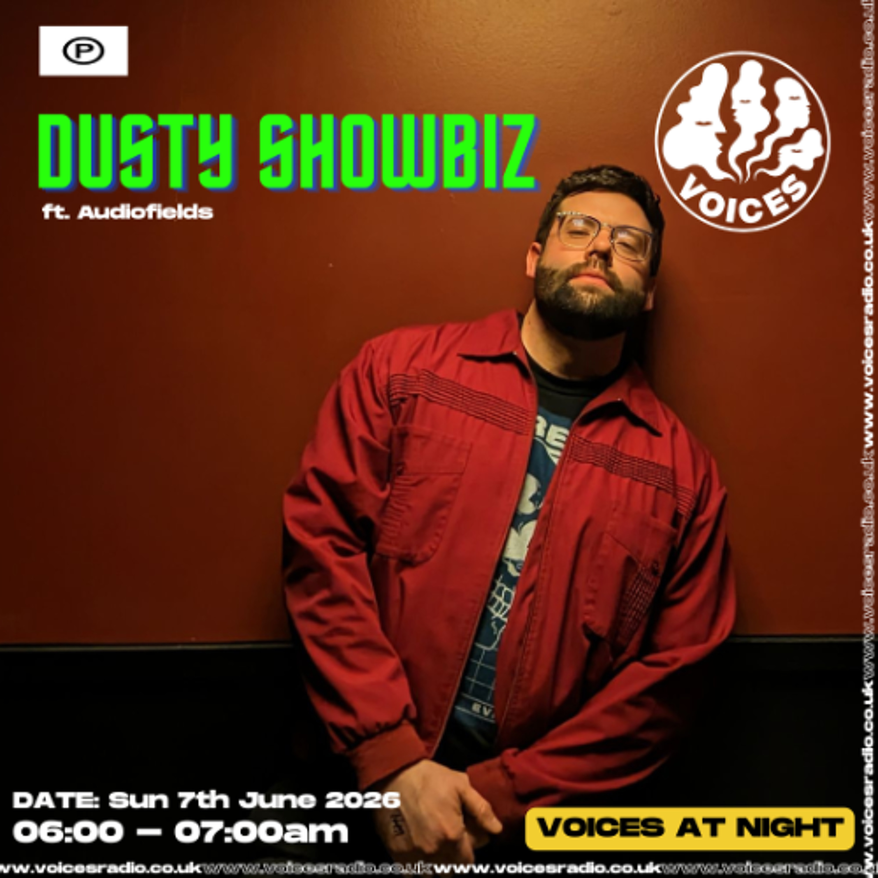Dusty Showbiz w/ Interfluve ft. Audiofields - 07/06/26 - [Voices Radio] episode artwork