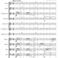 Beethoven's 5th on pitch pipes
