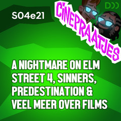 S04e21 - A Nightmare on Elm Street 4: The Dream Master, Sinners, Predestination, Gorillaz en meer over films