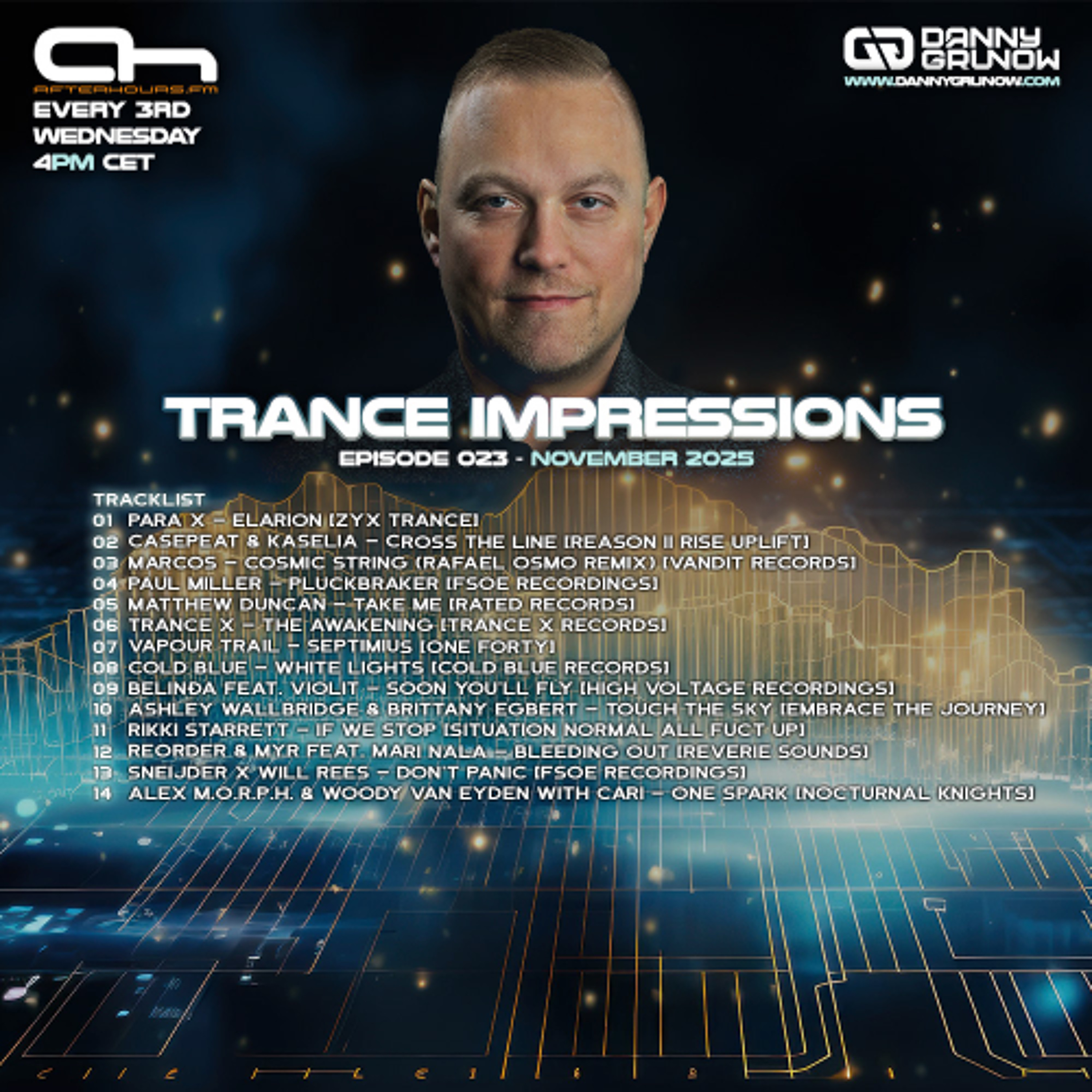 Trance Impressions 023 - Afterhours.FM (19-11-25) episode artwork