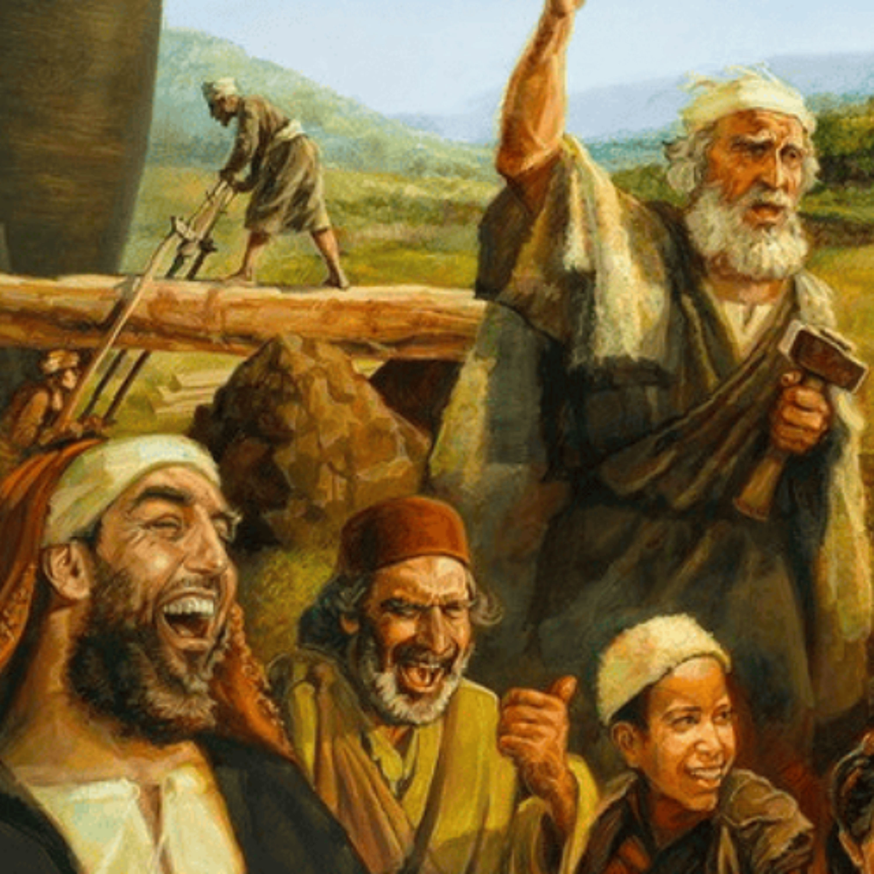 Noach não aproximou as pessoas de D'us