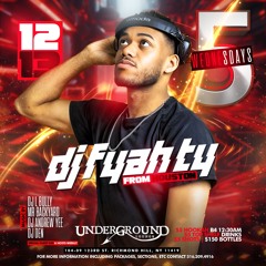 $5 Wednesdays Featuring Fyah Ty From Houston At Underground Lounge 12.13.23