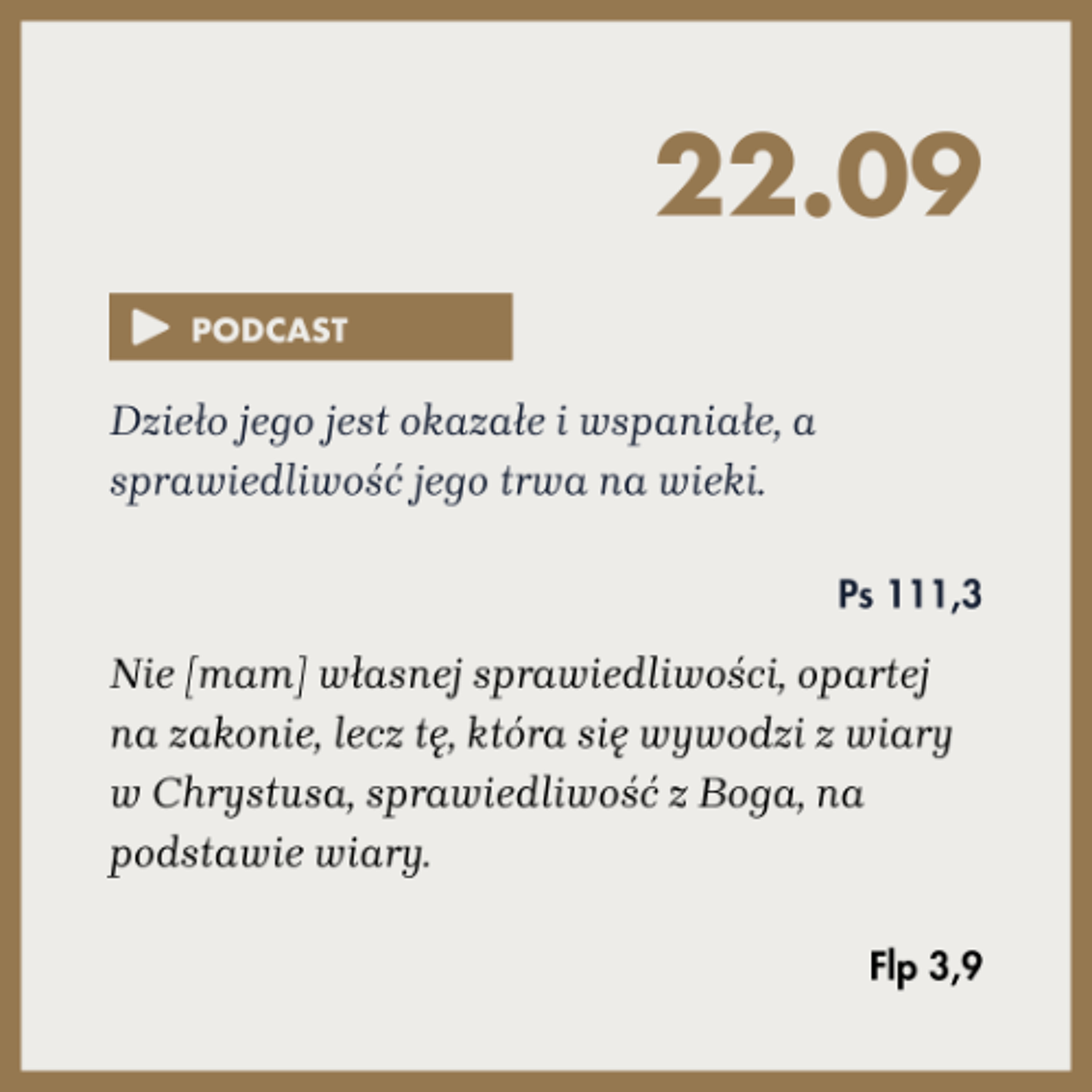 Rozważanie na dzień 22 września 2025r episode artwork