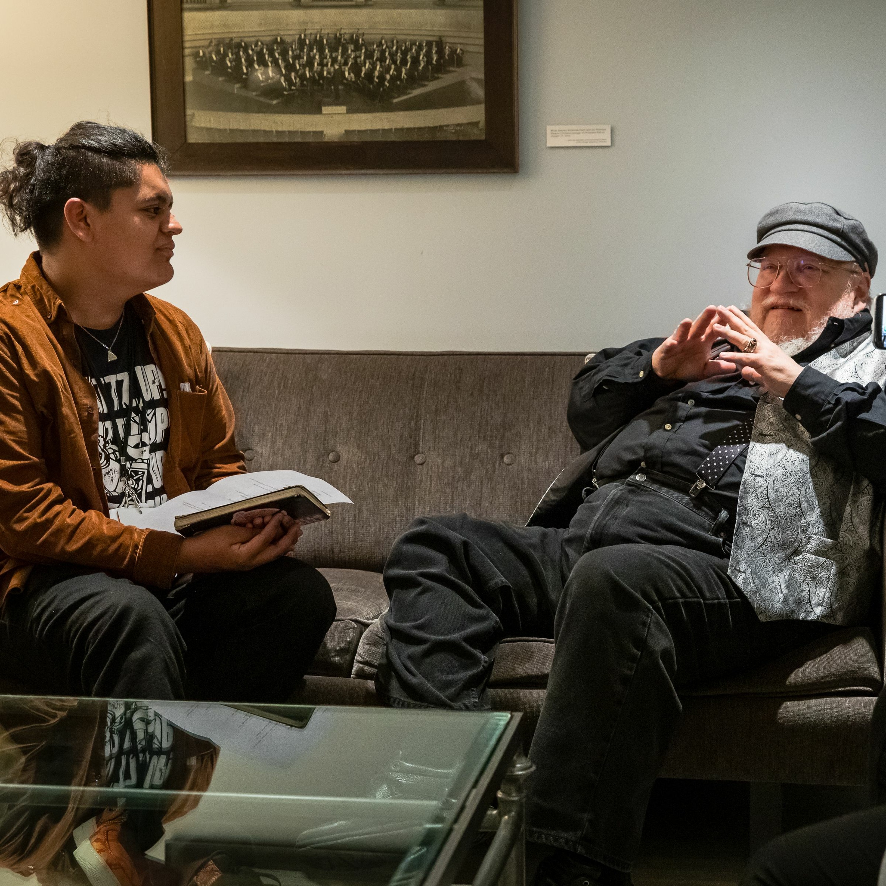 An interview with George R.R. Martin by Emmanuel Ramirez episode artwork