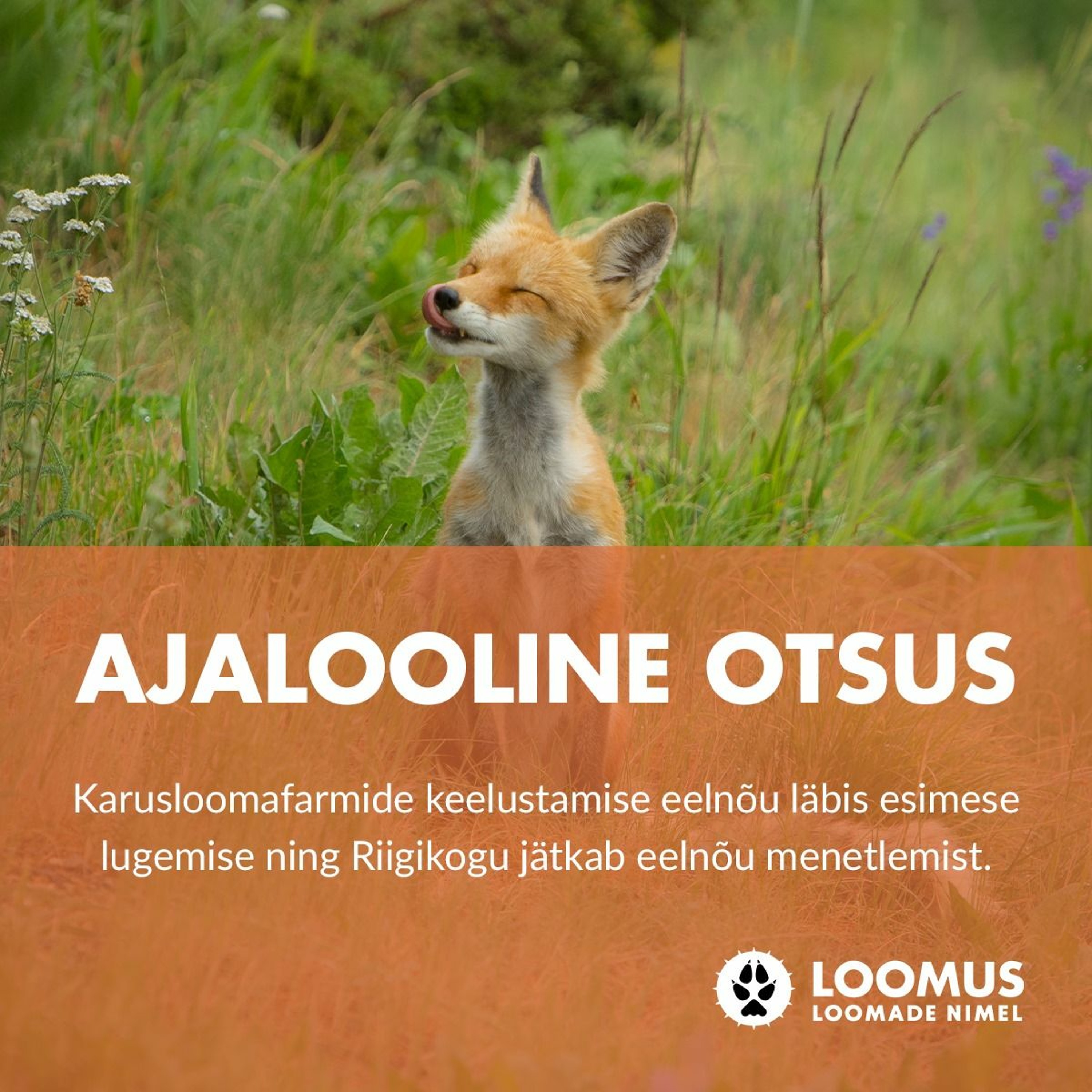 Eelnõuga Riigikogus