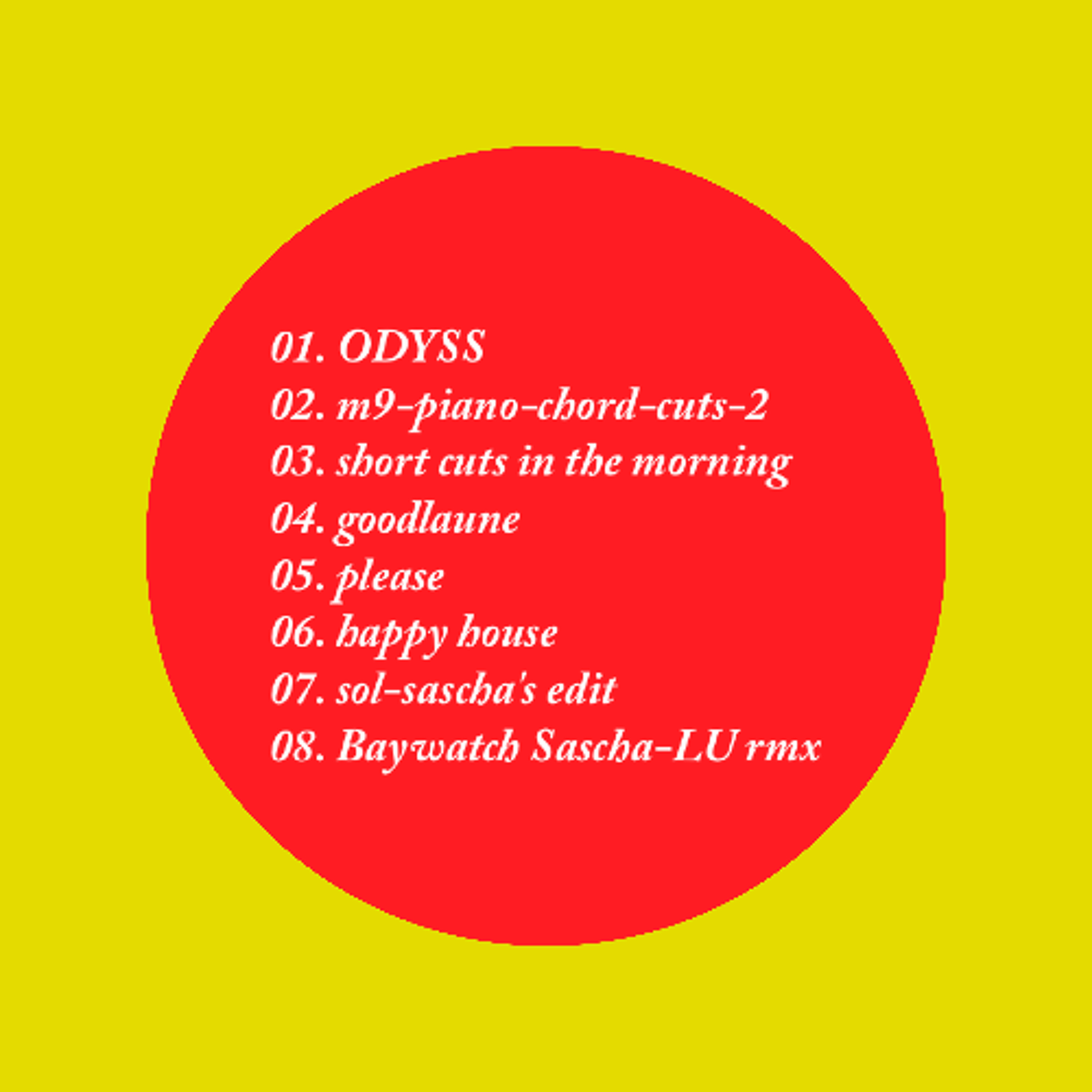 PREMIERE:  Sascha Ciminiera -  Baywatch Sascha (Levitation Venue Remix) [Yo! Good Music] episode artwork