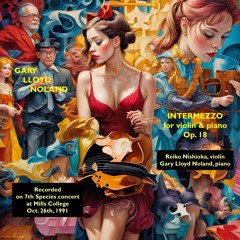 INTERMEZZO for violin & piano, Op. 18