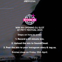 PRTY FESTIVAL 2025 MIX - [PATRICKB] Bouncy Trance Mix