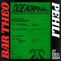 Doe Normaal: From The World To Amsterdam @ Bar Theo (27.12.24)